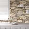 NuWallpaper Hadrian Stone Wall Peel & Stick Wallpaper